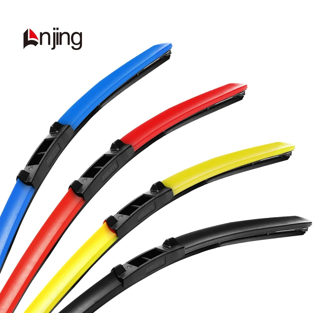 LNJING Colorful Wiper Blade For Jeep Renegade Avenger SUV 2014 2015 2016 2017 2018 2019 2020 2021 2022 2023 2024 Car Accessories