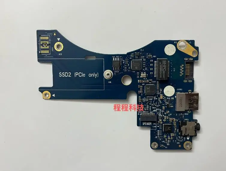 

ОРИГИНАЛЬНАЯ НОВАЯ USB-ПЛАТА ДЛЯ DELL Alienware M17 R4 С АУДИО- И ETHERNET-ПОРТАМИ LS-J52CP 0R18KH