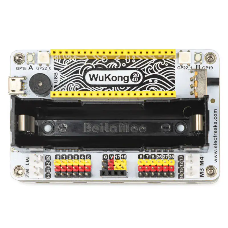 

ELECFREAKS Wukong2040 Breakout Board For Raspberry Pi Pico