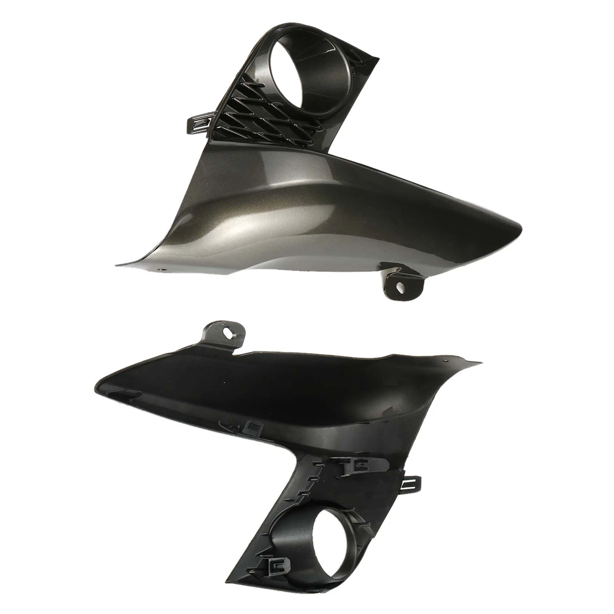 1 زوج سيارة الجبهة الضباب غطاء المصباح الحواف الضباب الخفيف غطاء إطاري الوفير الضباب غطاء خفيف لكزس CT200H F-Sport 2014-2017