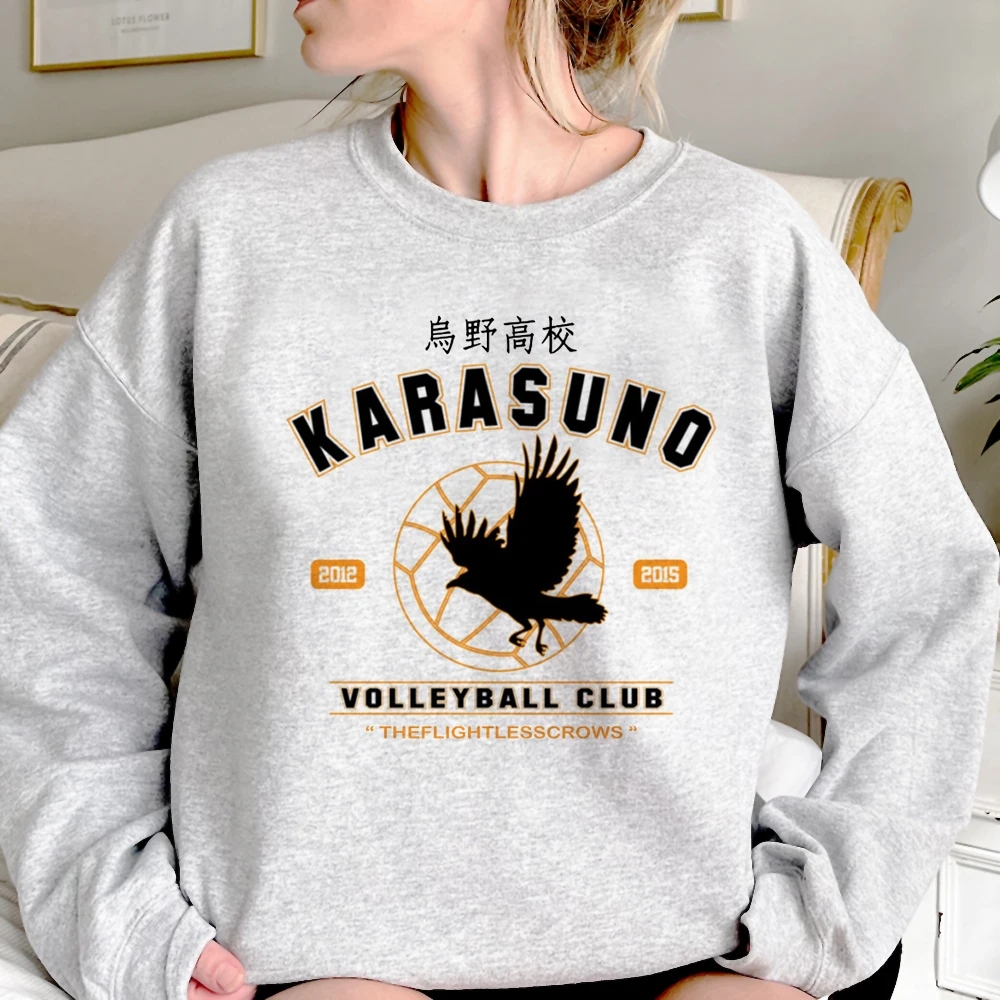 Volleyball Voleibol japanische Anime Hoodie modernen Stil Anime Muster y2k Frauen Hoddie Trainings anzüge Freizeit kleidung trendy