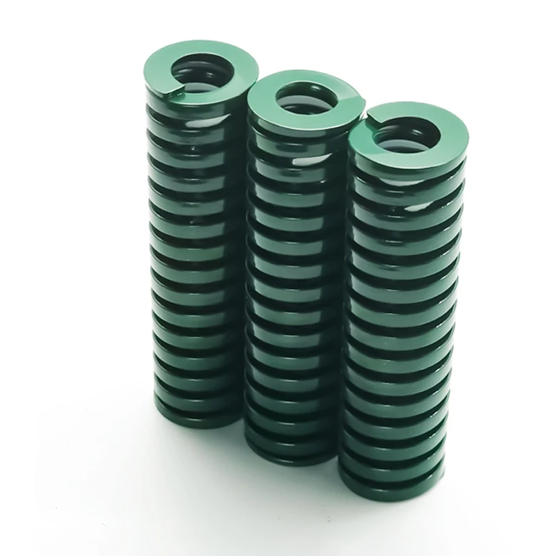 

Creamily 2PCS Green Die Spring Heavy Load Spiral Stamping Compression Mould Spring Springs Steel Outer Diameter=20mm L=20-200mm