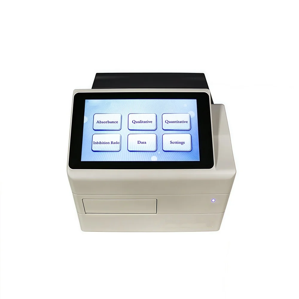 Lector y Lavador Automático Portátil de Microplacas ELISA para Uso Hospitalario, Soporte OEM, Equipo de Laboratorio Médico Personalizable