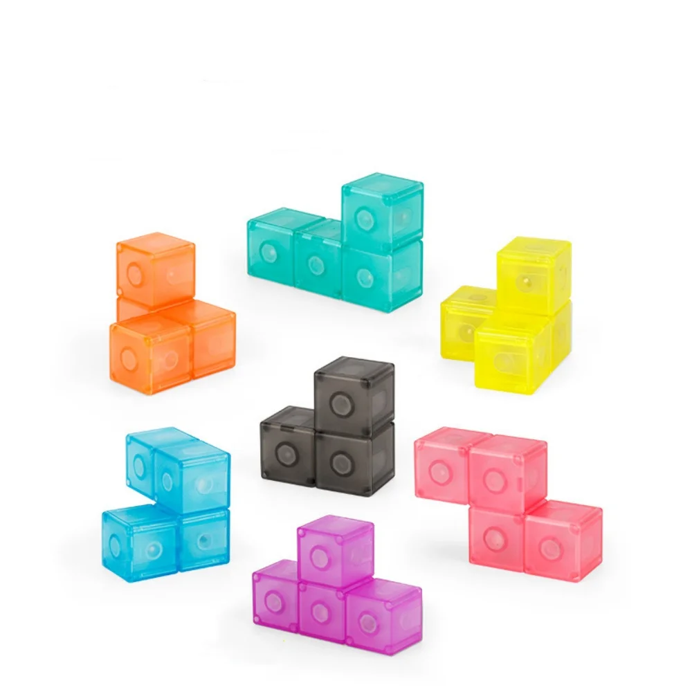 Mein Ruban Magnet würfel 3d Twist Bausteine Puzzle Cubing Klassen zimmer Geschwindigkeit Würfel für Kinder