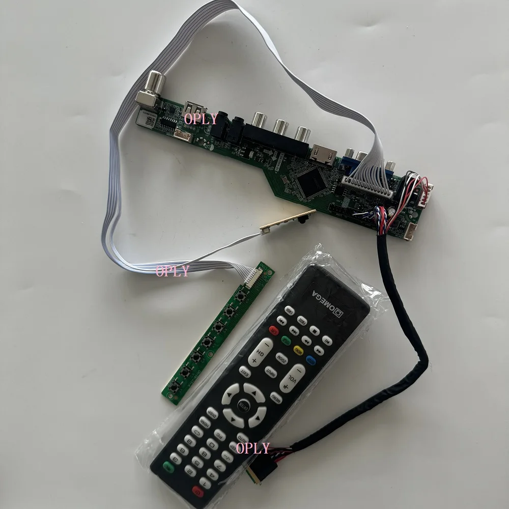 

TV HDMI-compatible RF USB AV VGA Audio Controller board kit for B156XW02 V0 B156XW02 V0 15.6" 1366x768 LED panel Screen monitor