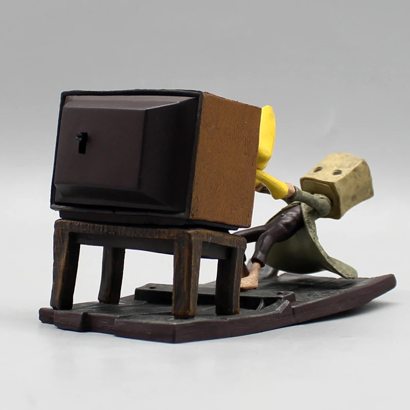 Little Nightmares Ii Action Figure Limited Edition Mono Six Halloween Performance Party Glowing Model Decoration Collection Toy