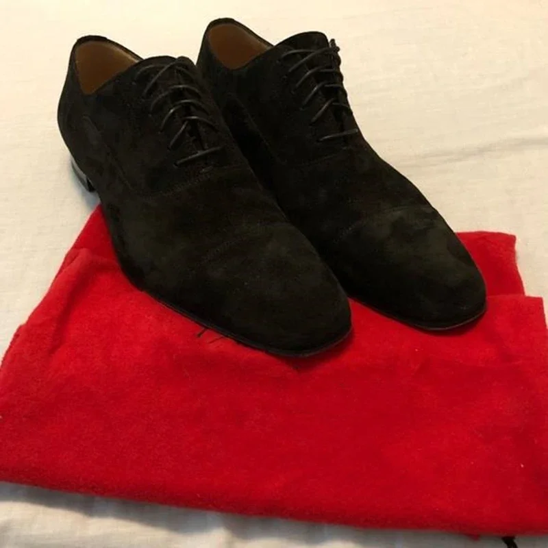 Рисунок 3 - Мужские туфли дерби из флока