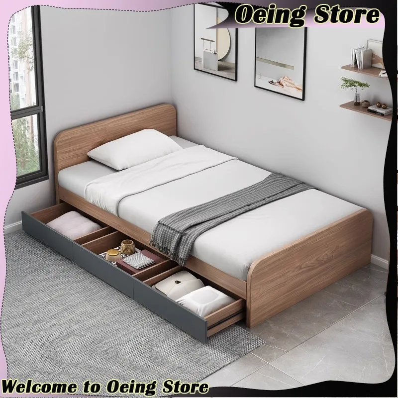 

Minimalist Frame Bed Unique Storage French Lounge Bed Sleeping Queen Muebles Para Dormitorio Bedroom Furniture Accessories