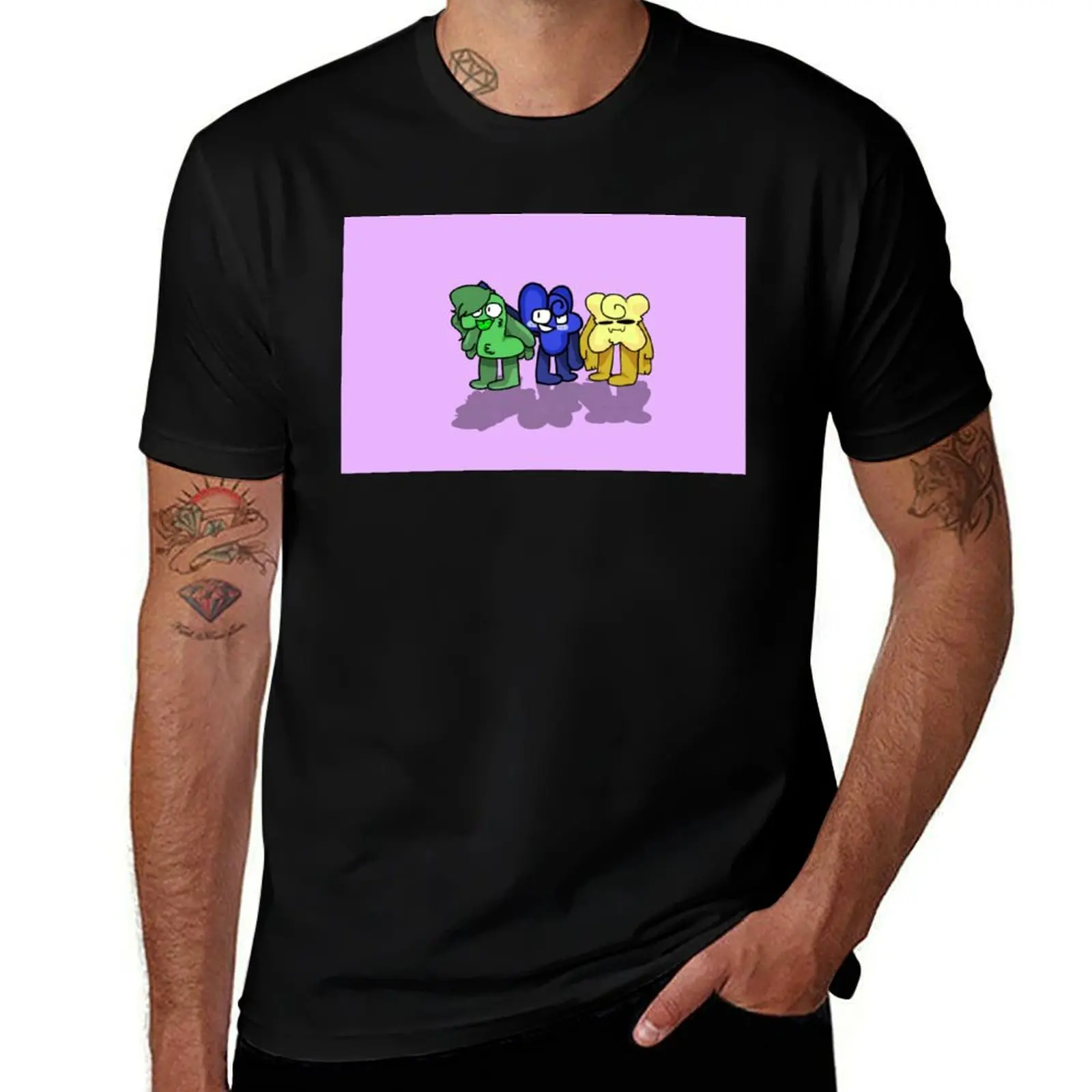 

The BFB number gang T-Shirt graphic t shirts for man man t shirt designer t shirt for man 100 percent cotton T-Shirt