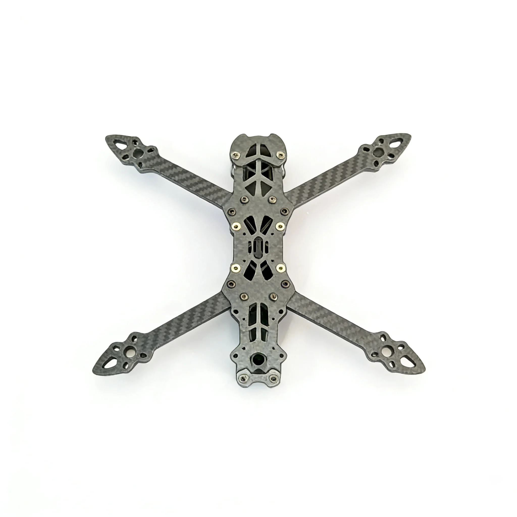 إطار من ألياف الكربون Mark4 مقاس 5 بوصات FPV، قاعدة عجلات 217 مم، أذرع 5 مم، إطار حر طويل المدى، مناسب لسباق RC كوادكوبتر dr #2