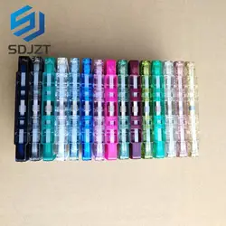 Color Transparent Audio Cassette Tape Shell Plastics Reel Cassette No Tape For DIY Cassette Repair Replacement Reel To Reel Tape