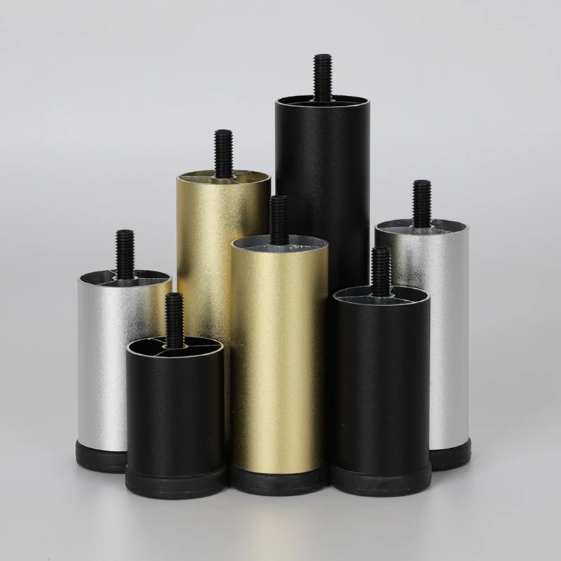 4PCS M10 Screw Adjustable Aluminum Alloy Furniture Legs for Sofa Table Replacement Parts