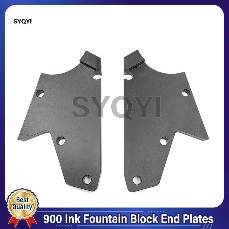 Partigo 900 Ink Fountain Block End Plates For Roland