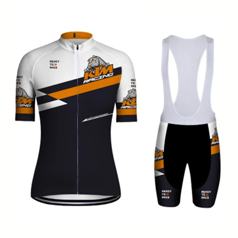 KTM-uniforme de ciclismo para hombre, ropa de verano, Jersey de bicicleta, conjunto deportivo de primavera, traje de Gel, 2023