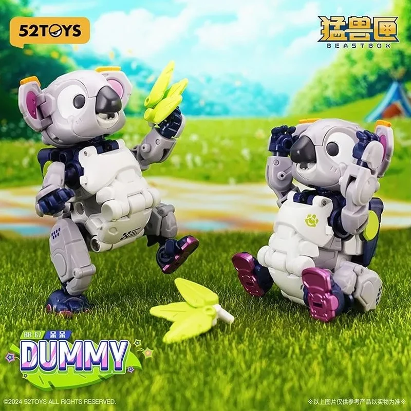 52toys Beastbox Bb-67 Figure Dummy Assembly Model Animal Mecha Transformation Toy Joint Mobility Robot Car Ornaments Child Gifts