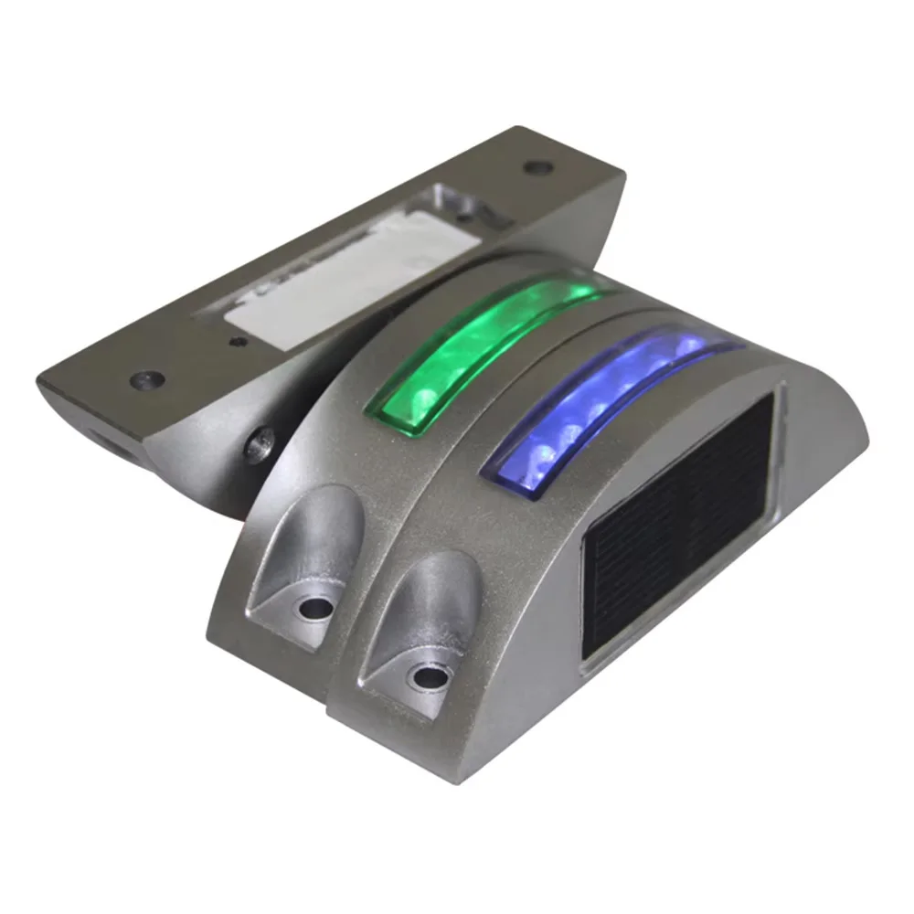 Solar Powered Pavement Lights - IP68 Waterproof Outdoor Step Lights for Driveway, Garden & Private Courtyard Warning