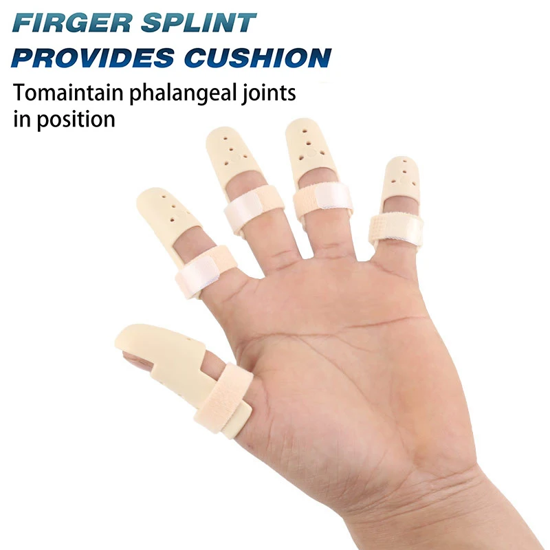 Pexmen Finger Splint Mallet Finger Support Protector Adjustable Finger Immobilizer for Finger Pain Joint Protection