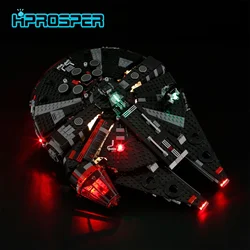 Hprosper 5V LED Lighting (No Model) For LEGO 75389 Star Wars The Dark Falcon Decorative Lamp With Battery Box