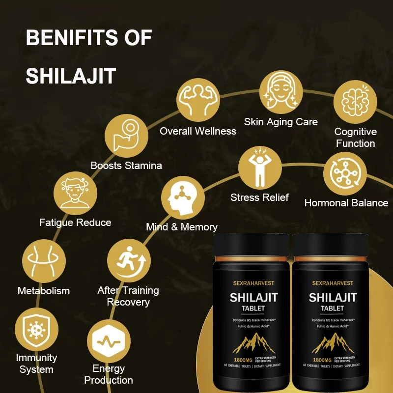 Original Himalaya Shilajit High Purity Mineral Supplement for Men Natural Shilajit with 85+ Trace Minerals Enhance Performance