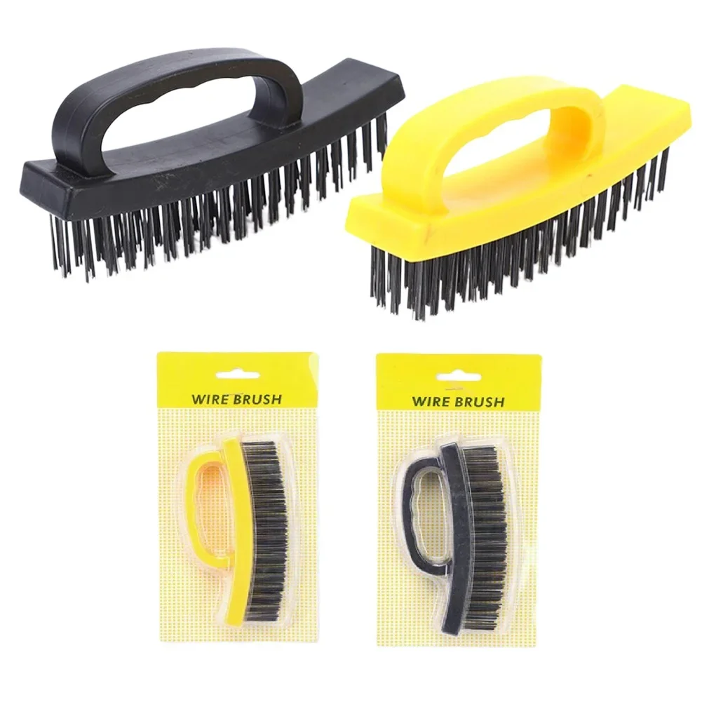 Polishing Wire Brush Industrial Cleaning Brush Efficient Dirt Removal Ergonomic Handle Exceptional Cleaning Results