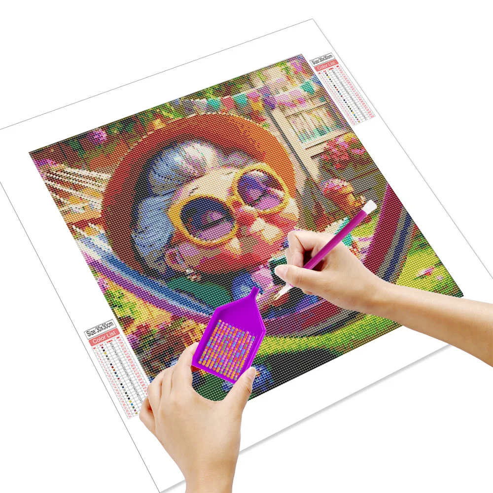 Frameless, Grandma Diamond Pai - Resin Art Canvas review and price