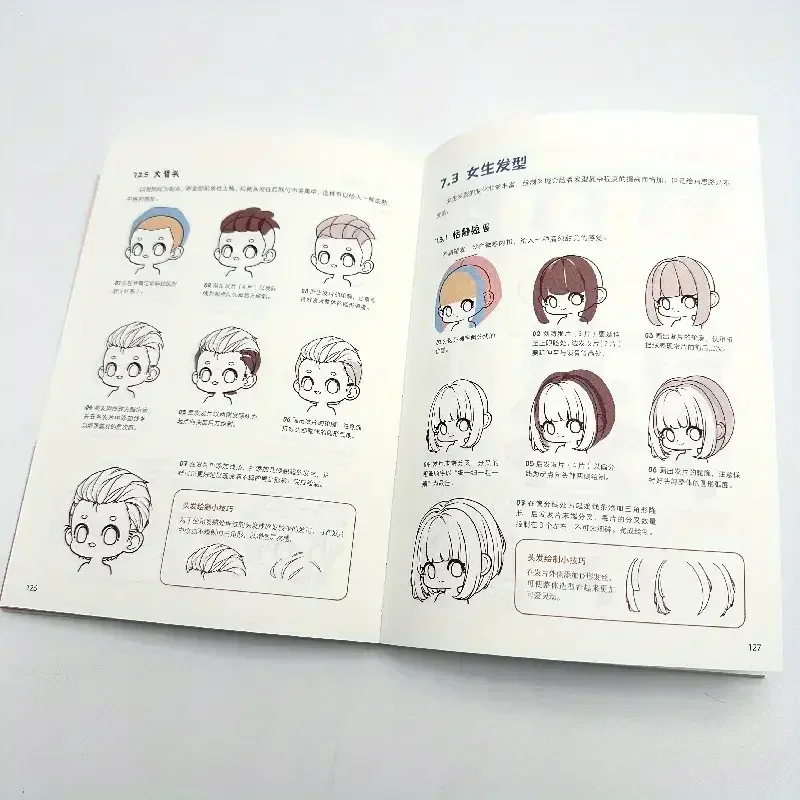 Voller Vitality Q-Version Zeichentechniken Tutorial Q-Version Manga-Tutorial Buch Anfängerführer