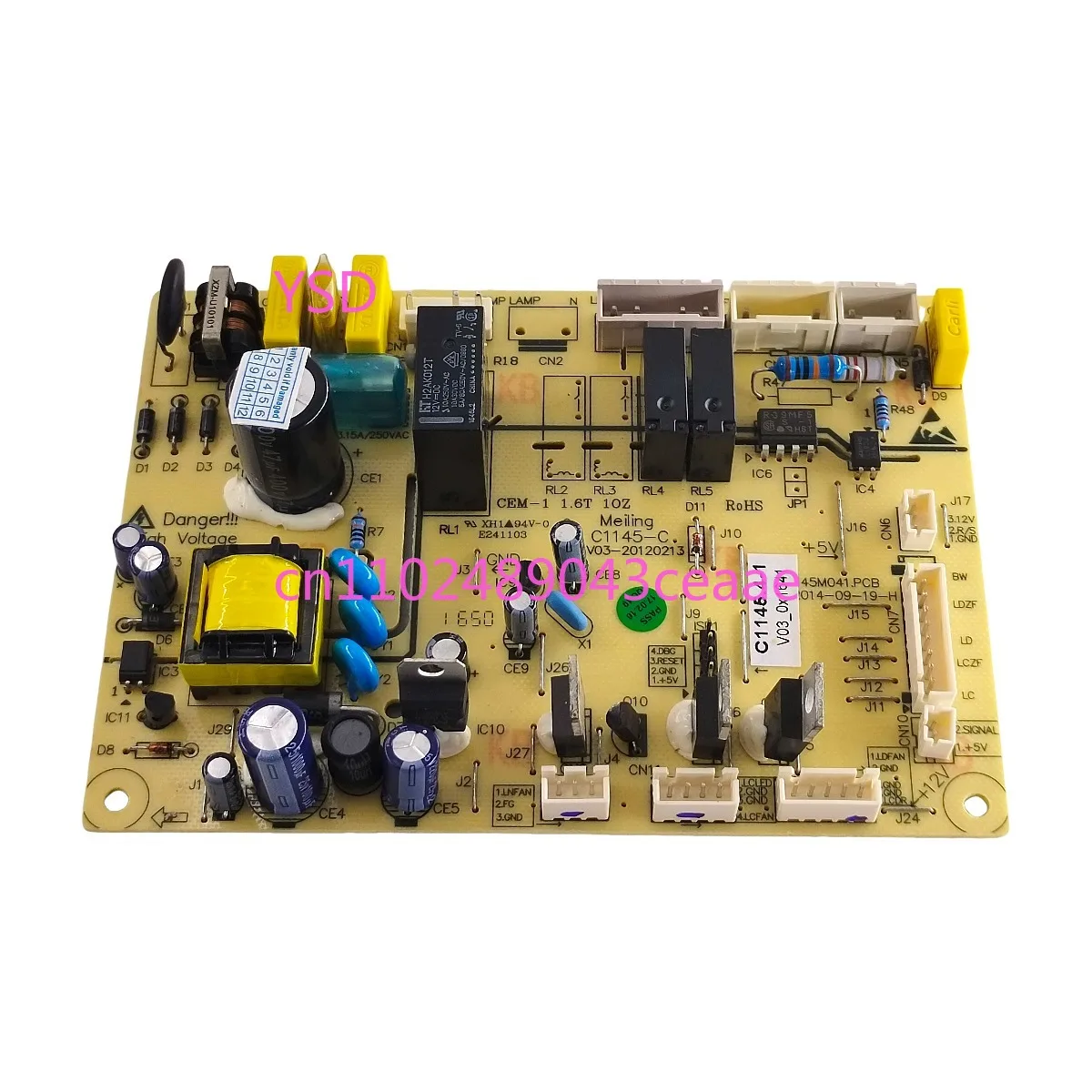 

new for MeiLing Refrigerator Computer board C1145.4-1 Power supply board Control a main