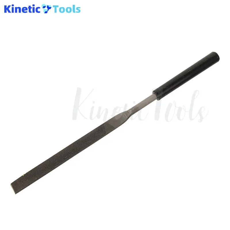 أداة ملف مسطحة معدنية 5 × 180 مم، أداة ملف معدنية من الفولاذ الكربوني العالي للمعادن والخشب والبلاستيك وملف مسطح للتكرير 10 قطعة/المجموعة #6