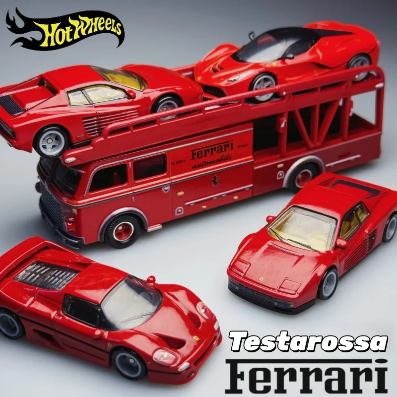 

New Hot Wheels Car Culture Modern Classics 1987 Ferrari Testarossa 1:64 Scale Alloy Car Model Collection Toy Birthday Gift