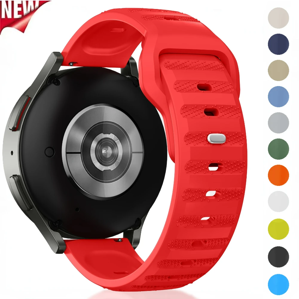 22mm 20mm Silicone Band for Samsung Galaxy Watch 5/Pro/4/Classic/Active 2 Huawei Watch 4/3/GT 2 Pro for Amazfit GTR/GTS/4/3 Band