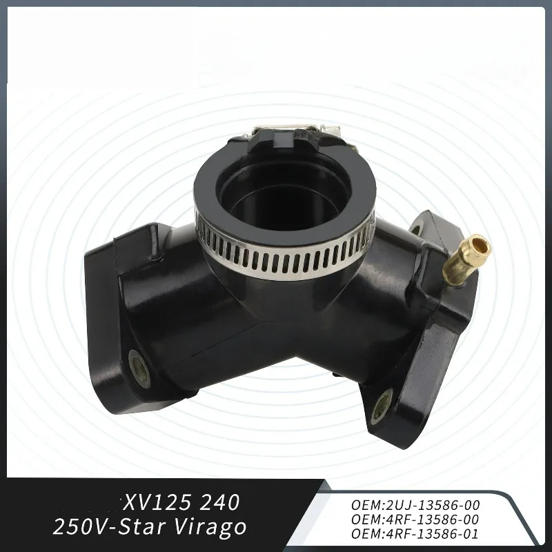 Accessories， Suitable for XV125 240 250V-Star Virago Carburetor Intake Manifold Connector