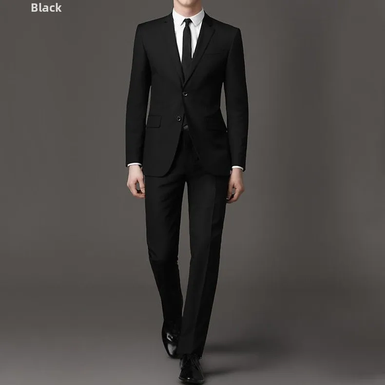Traje de Negocios Casual para Boda, Conjunto de Chaqueta para Hombre, Vestido Formal, Ropa para Padrinos de Boda, Nuevo, Prof...