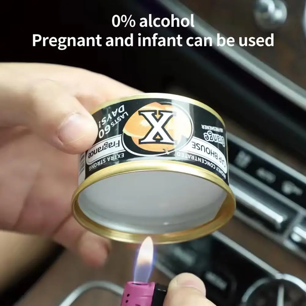 Car Aromatherapy Solid Fragrance Cream Car Decoration Aromatherapy Room Special Fragrance Retention for Long lasting Odor Remova