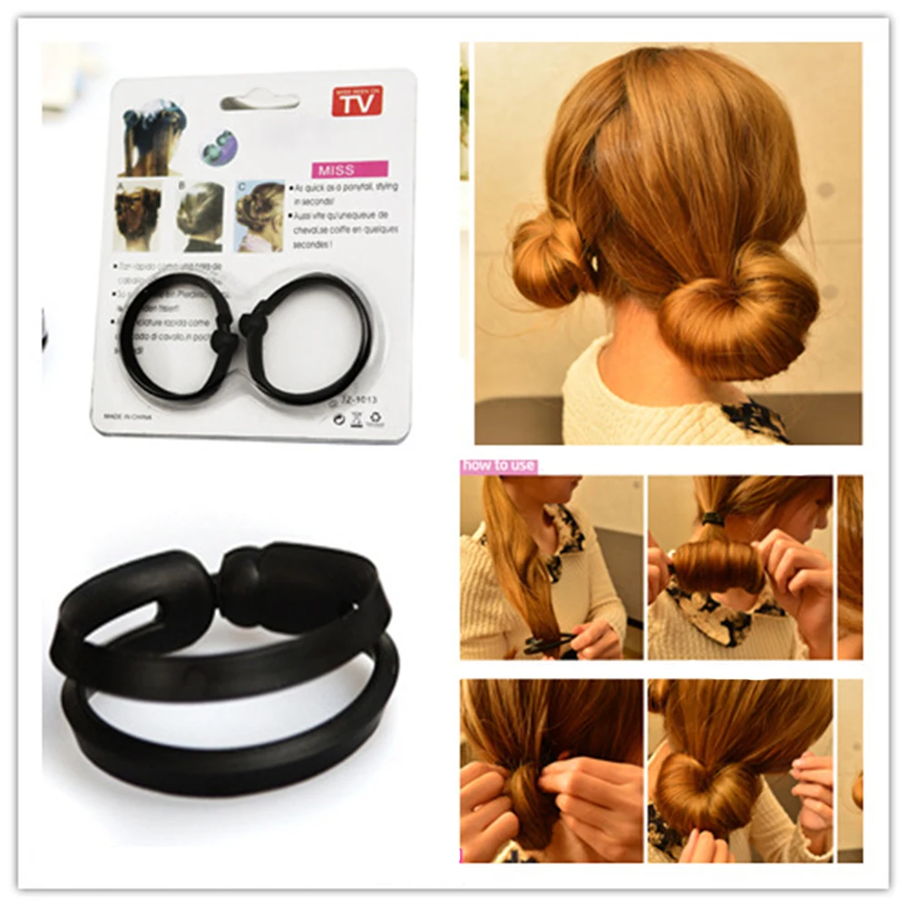 1Pcs Hair Rubber Ha… - image