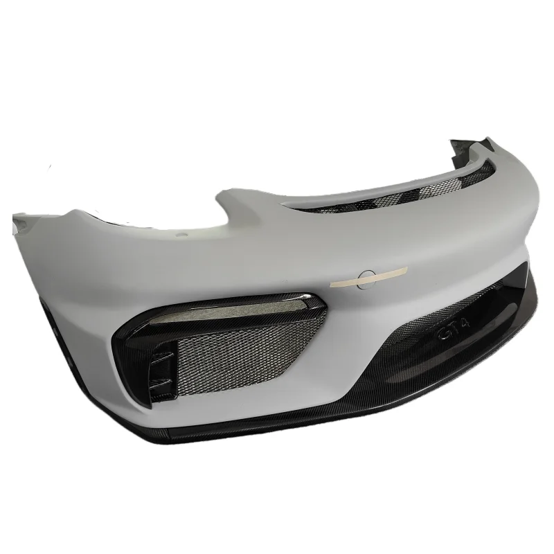 

High Quality Semi Carbon Fiber Front Bumper Body Kit for Porsche 981 to Body Kit Car Accessories