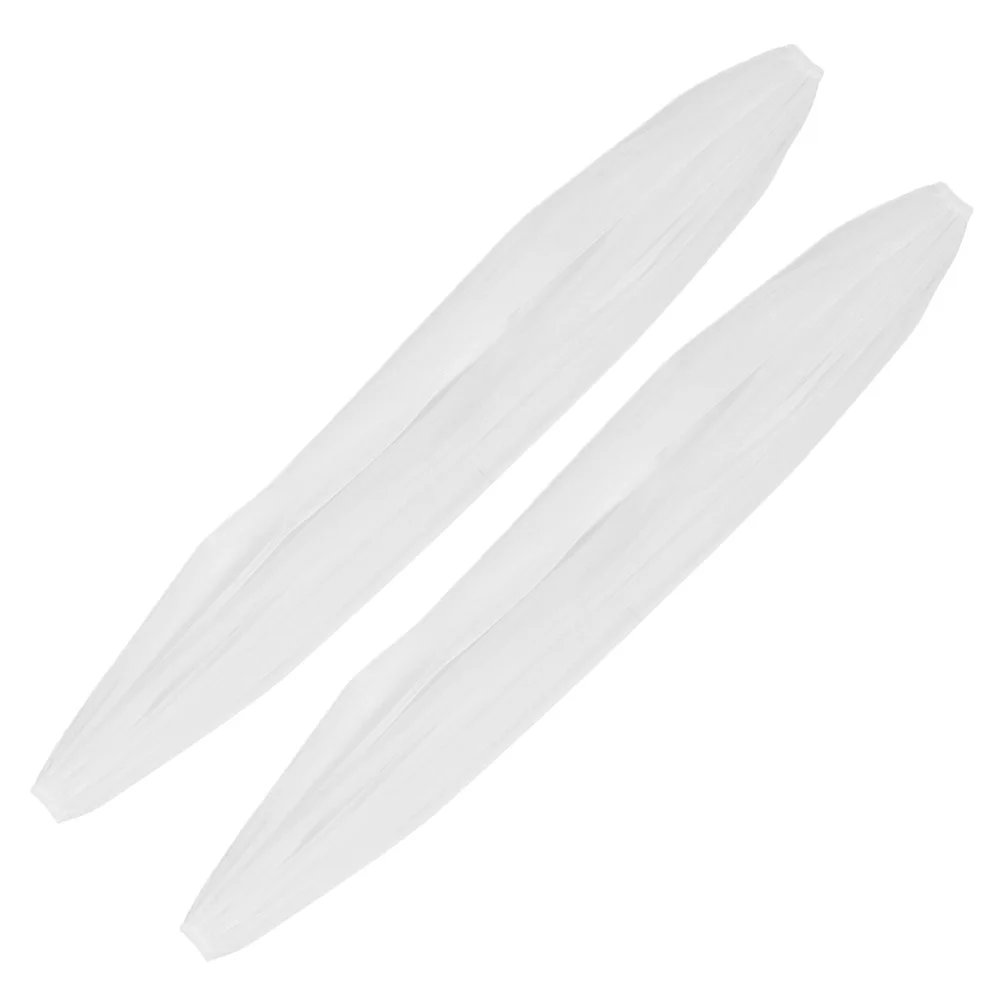 

2Pcs Strapless Wedding Dress Removable Sleeves Tulle Bridal Sleeves Detachable Puff Sleeve Wedding Party Accessories