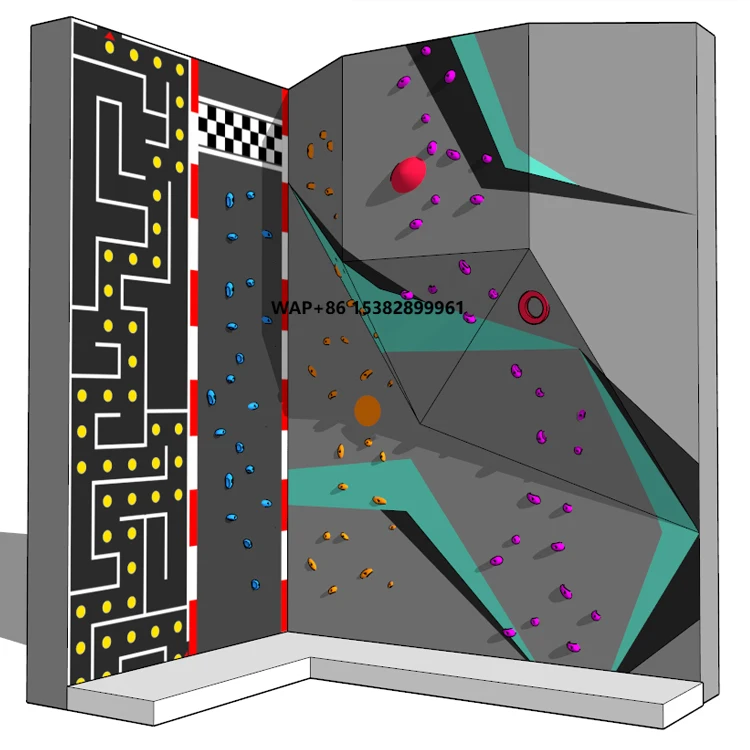 Your Nice Choice, Good Quality Customized Rock Climbing Wall for Both Kids and Adults
