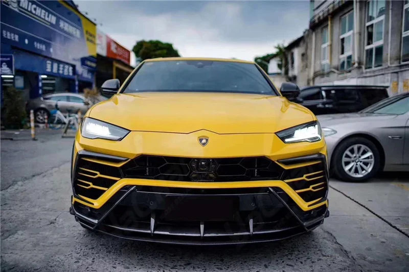 Car Accessories Carbon Fiber CF URUS TC Style Mirror Cover Fit For 2018-2022 Lamborghini Top Bodykit Mirror Cover