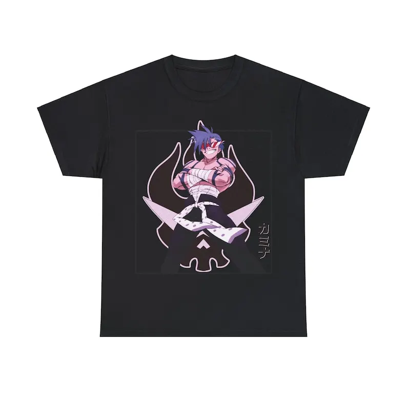 Kamina Tengen Toppa Gurren Lagann Yoko Littner Anime Aesthetic Japanese Manga Unisex Heavy Cotton Tee