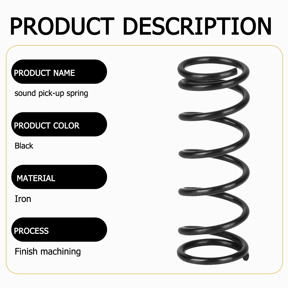 

17 Pcs Guitar Spring Bass Tension Pickup Adjust Height Extension