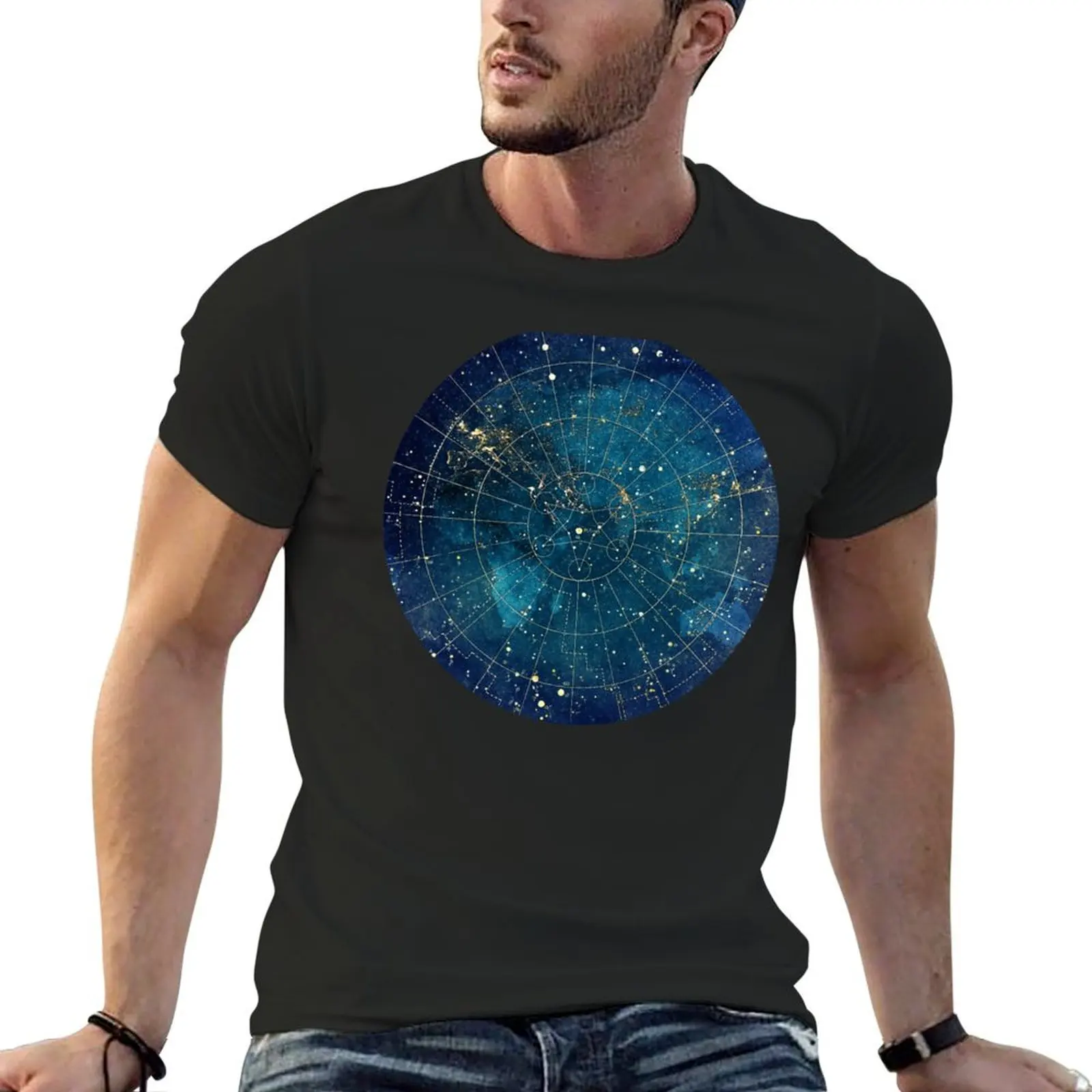 Star Map :: City Lights T-Shirt vintage anime shirt boys animal print man clothes mens graphic t-shirts hip hop