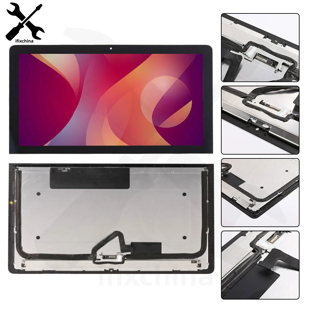 Orginal 2K A1418 LCD Screen 2012 2013 LM215WF3 SDD1 For Imac 21.5 LCD Display Assembly LM215WF3 SD D1 Tested