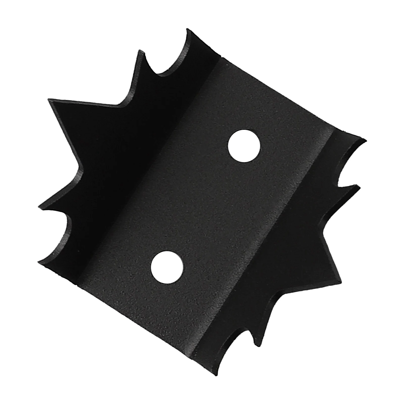 Home Improvement Fence Nails Wall Spikes 19*8*7cm Accessories Anti Climbing Black Color Metal For Intruder Deterrent Fence