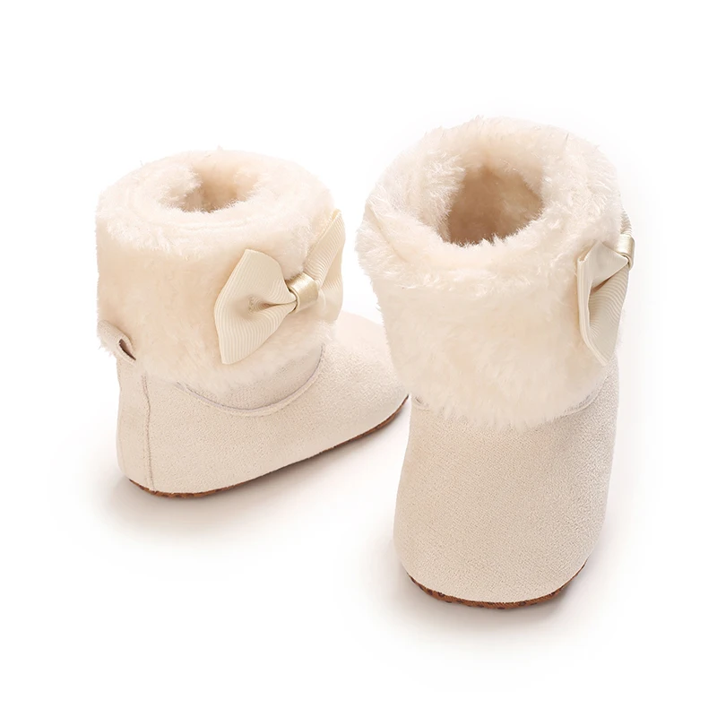 Hochwertige Herbst-Winter-Stiefel für Neugeborene, warme Winterschuhe für Babys, Mädchen und Jungen, modische Lauflernschuhe für Kleinkinder 0-18 Monate – Detail 7
