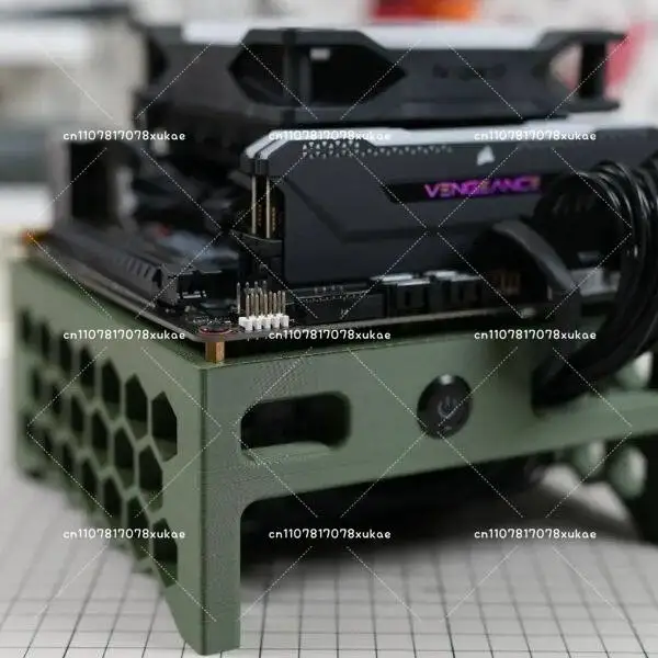 

Компьютерный корпус ITX, рабочая станция, простой корпус для тестирования, цена включает все винты.