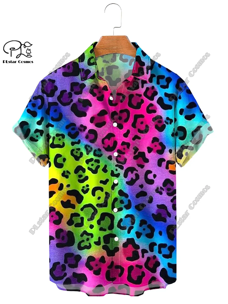 New Hawaiian Shirt Beach Summer Custom Hawaiian Shirt 3D Printing Men Shirt Women T Shirt Hip Hop Shirt Cosplay Costume X-40