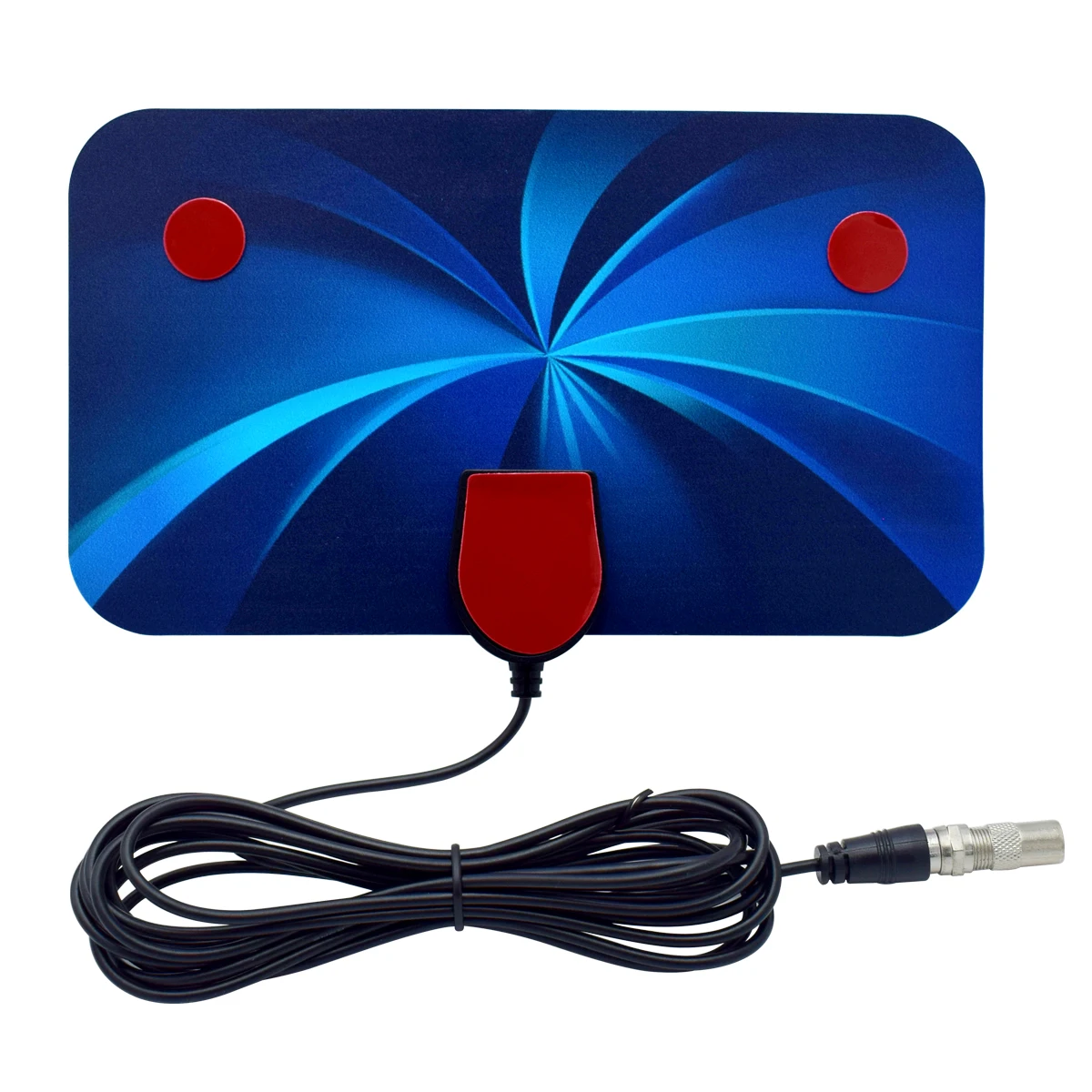 Amplified HDTV Antenna Indoor Digital TV Antenna 50 Mile Range with Power Supply Amplifier