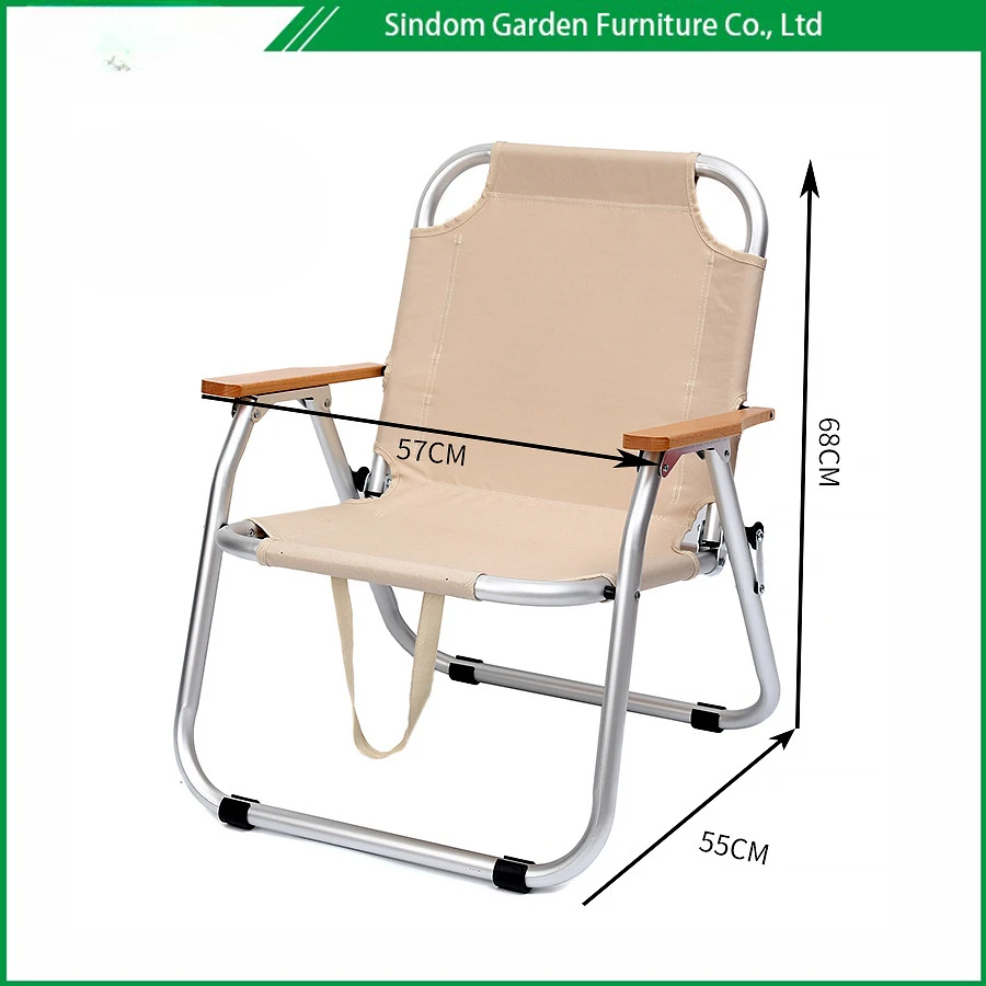 Top Selling Luxury Outdoor Camping Aluminium Alloy Bench Folding Chair