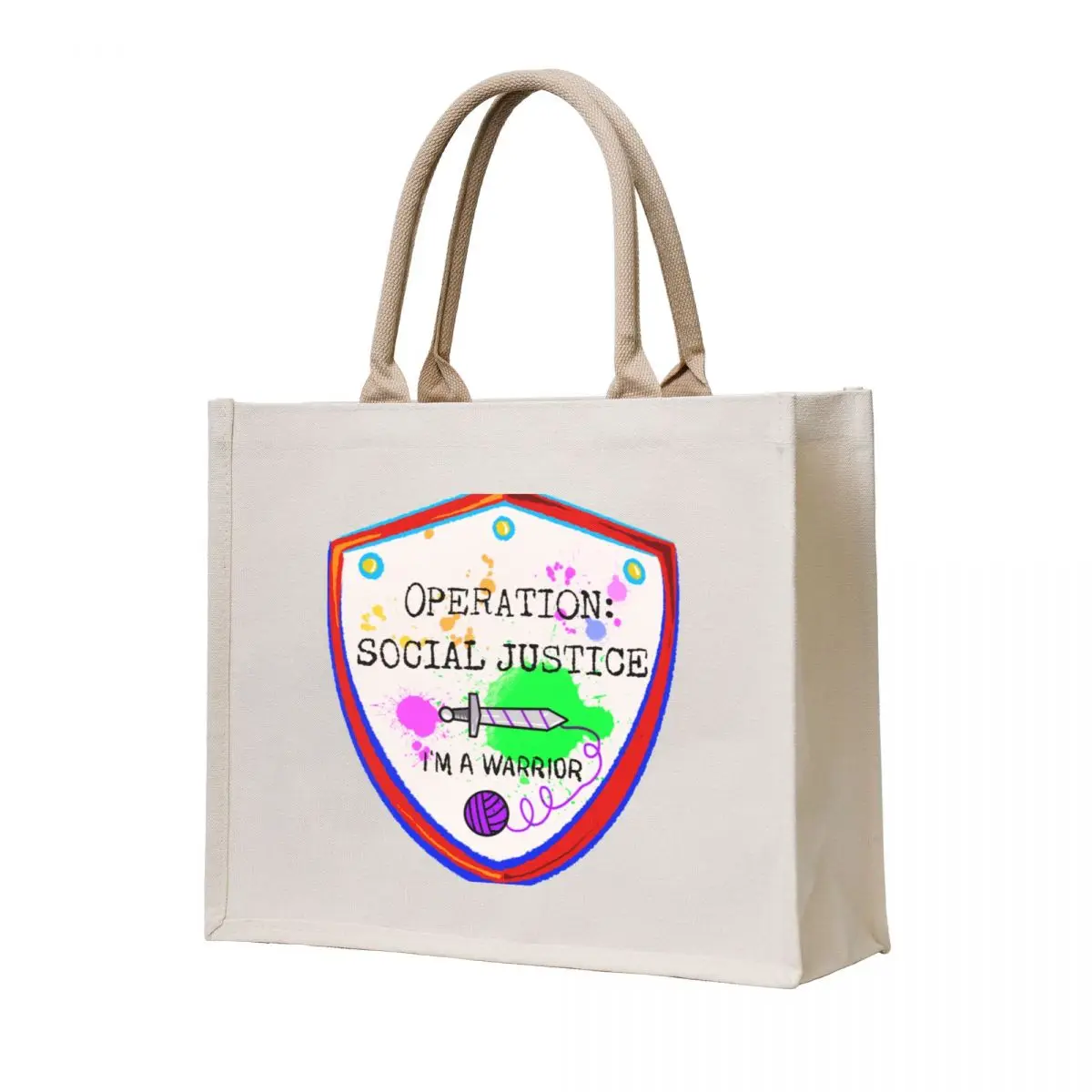 

Operation: Social Justice Tote Bag tote bag men's shopper bag women canvas tote bags