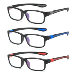 TR90 Sports Reading Glasses for Men and Women Anti Blue Light Blocking Eyewear Full Frame Presbyopia Eyeglasses +1.0 To +4.0